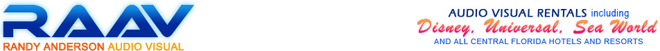 RAAV Randy Anderson Audio Visual – Orlando FL